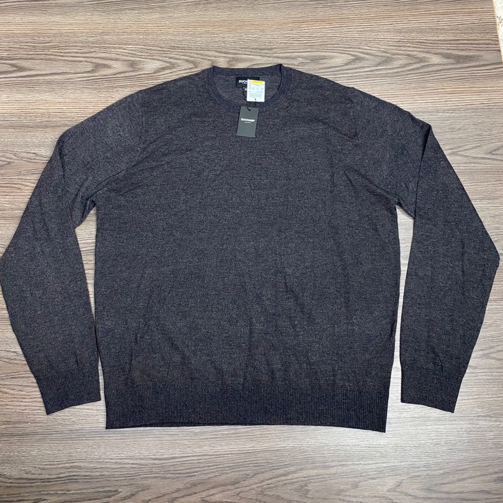 Duchamp NWT Brown Crewneck Sweater XXL